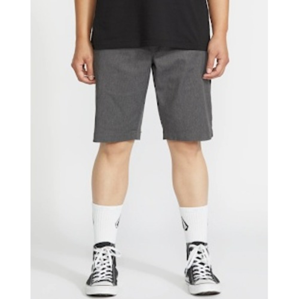 Volcom Men's Frickin Modern Stretch Chino Shorts Charcoal Gray -  Size‎ 44